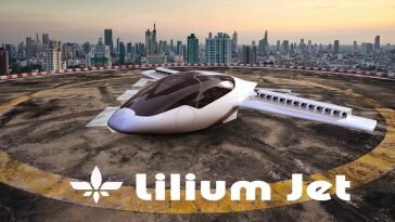 Lilium Jet - электрический самолёт из Мюнхена