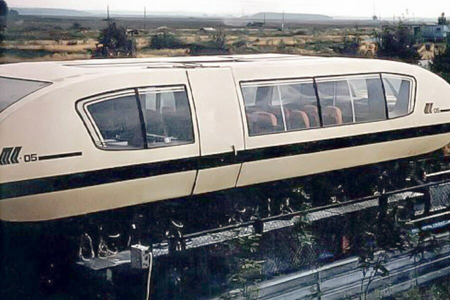 Вагон ТП-05 — первый в СССР вагон на электромагнитной подвеске с линейным электроприводом
